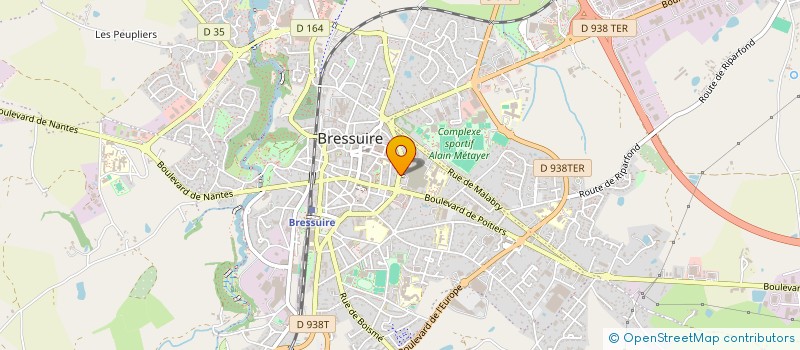 localisation de l'entreprise LE GRENIER ATELIER D'ART DE BRESSUIRE à BRESSUIRE