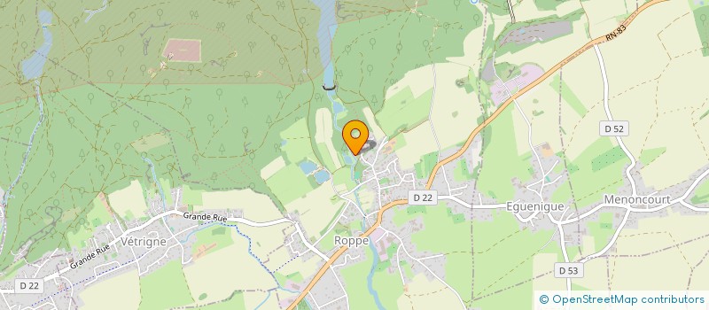 localisation de l'entreprise LE GRENIER AU RELAIS à ROPPE