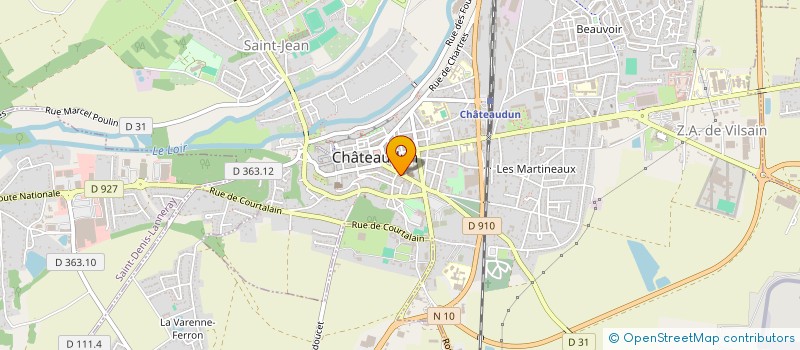 localisation de l'entreprise LE GRENIER D'AMANDINE à CHATEAUDUN