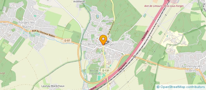 localisation de l'entreprise LE GRENIER DE BRIIS à BRIIS-SOUS-FORGES