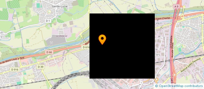 localisation de l'entreprise LE GRENIER DE JULIE  PERPIGNAN