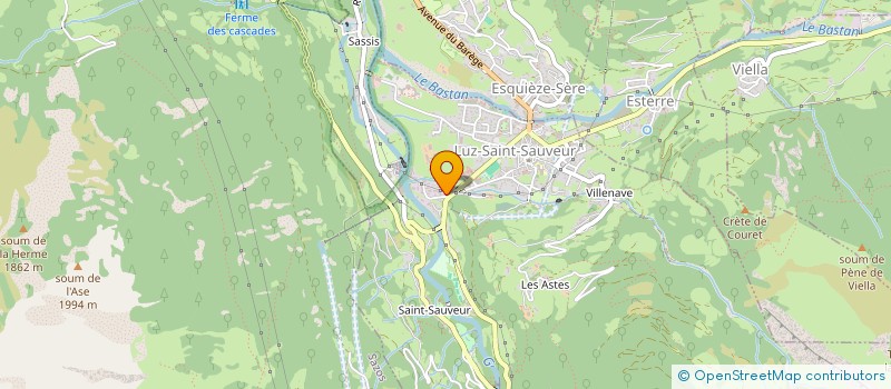 localisation de l'entreprise LE GRENIER DE LUZ  LUZ-SAINT-SAUVEUR