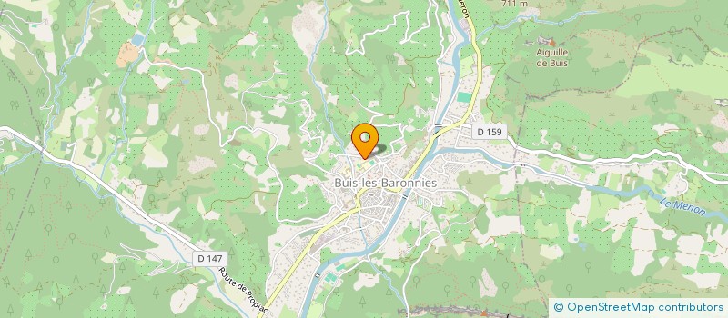 localisation de l'entreprise LE GRENIER DES ARCADES à BUIS-LES-BARONNIES
