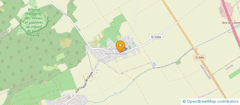 localisation de l'entreprise LE GRENIER DES GOURMETS à BERMERICOURT
