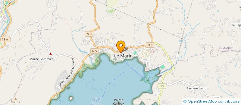 localisation de l'entreprise LE GRENIER DU MARIN à LE MARIN