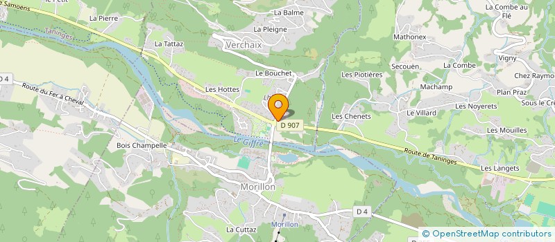 localisation de l'entreprise LE GRENIER DU TORREFACTEUR à VERCHAIX