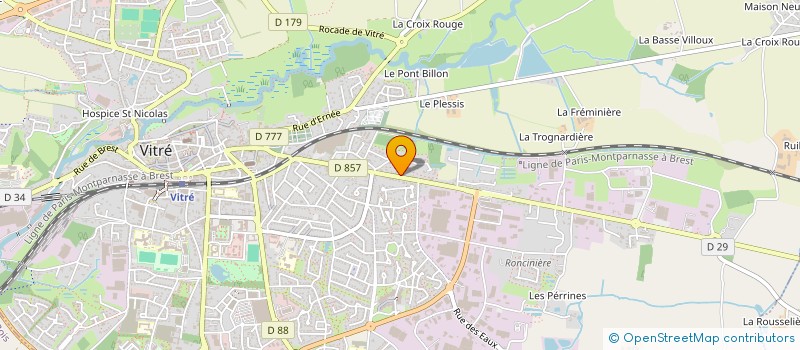 localisation de l'entreprise LE GRENIER MAMIE MESURE  VITRE