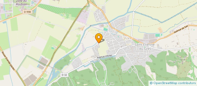 localisation de l'entreprise LE GRES  SAINT-ETIENNE-DU-GRES