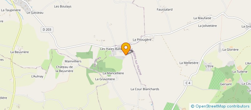 localisation de l'entreprise LE GRES DE BAVIERE SA à SAINT-PIERRE-LA-BRUYERE