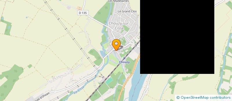 localisation de l'entreprise LE GRES EN CISSE  VALLOIRE-SUR-CISSE