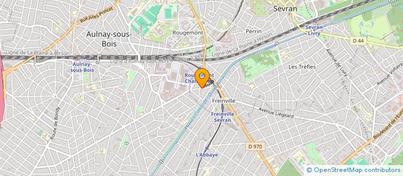localisation de l'entreprise LE GRES TOURANGEAU à SEVRAN