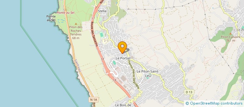 localisation de l'entreprise LE GREVILAIRE à SAINT-LEU
