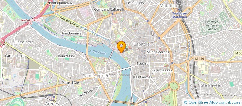 localisation de l'entreprise LE GRIFFON NOIR à TOULOUSE
