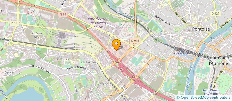 localisation de l'entreprise LE GRIL GAZ SARL à PONTOISE