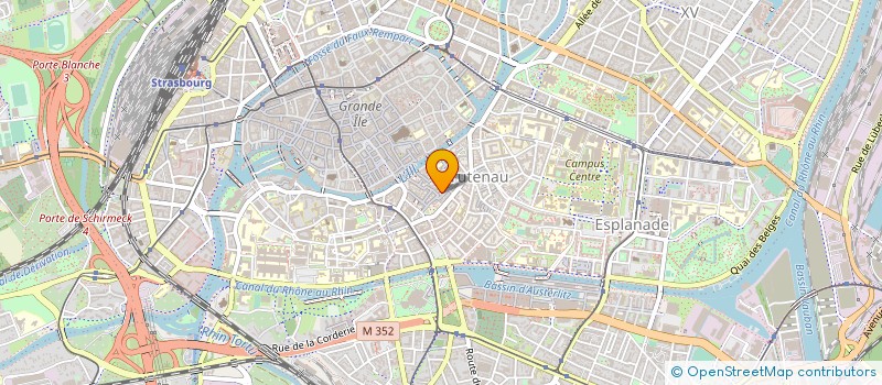 localisation de l'entreprise LE GRILL à STRASBOURG