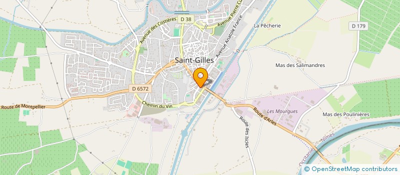 localisation de l'entreprise LE GRILL CAMARGUAIS à SAINT-GILLES