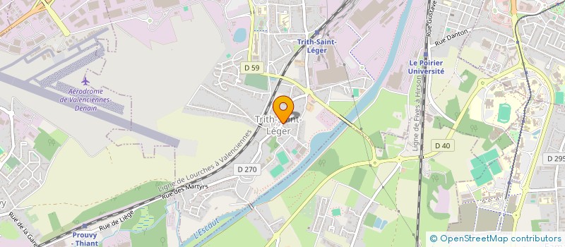 localisation de l'entreprise LE GRILL D'OR 2  TRITH-SAINT-LEGER