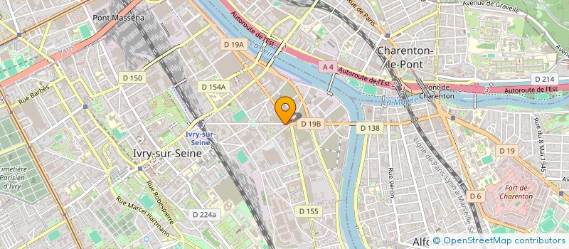 localisation de l'entreprise LE GRILL DE L OUSTALOU à IVRY-SUR-SEINE