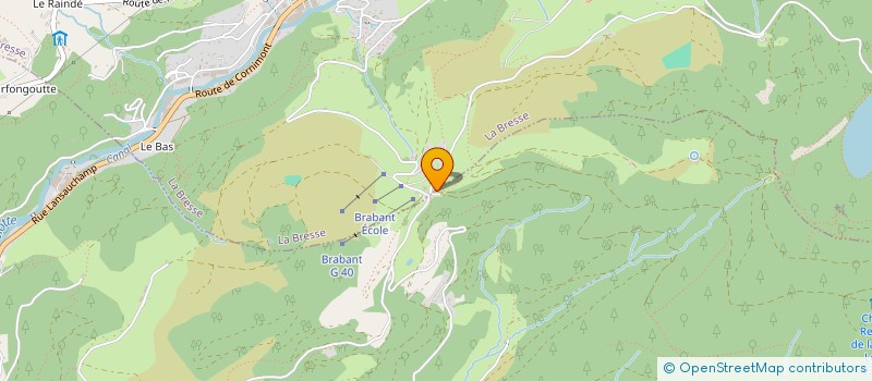 localisation de l'entreprise LE GRILL DU BRABANT  LA BRESSE