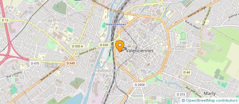 localisation de l'entreprise LE GRILL PROVENCAL à VALENCIENNES