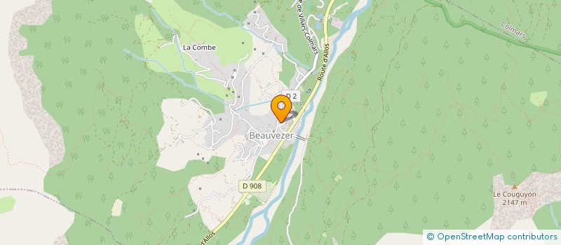 localisation de l'entreprise LE GRILL SAINT ANDRE  BEAUVEZER