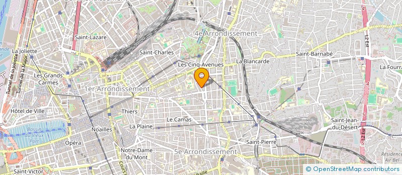 localisation de l'entreprise LE GRILLOIR à MARSEILLE