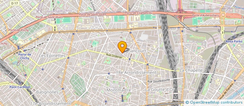 localisation de l'entreprise LE GRILLON  PARIS