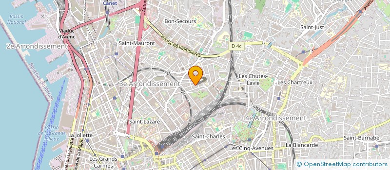 localisation de l'entreprise LE GRIS DES VILLES à MARSEILLE
