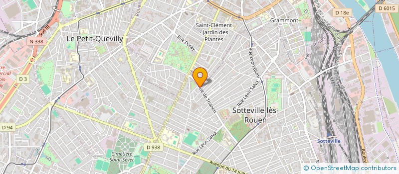 localisation de l'entreprise LE GROS ARBRE  SOTTEVILLE-LES-ROUEN