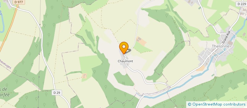 localisation de l'entreprise LE GROS TERME  NOYERS-PONT-MAUGIS