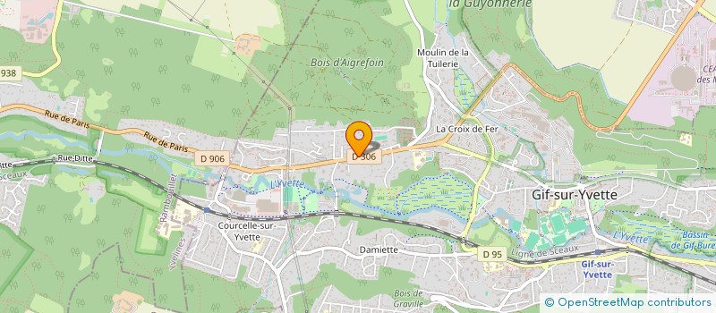 localisation de l'entreprise LE GROS TILLEUL  GIF-SUR-YVETTE