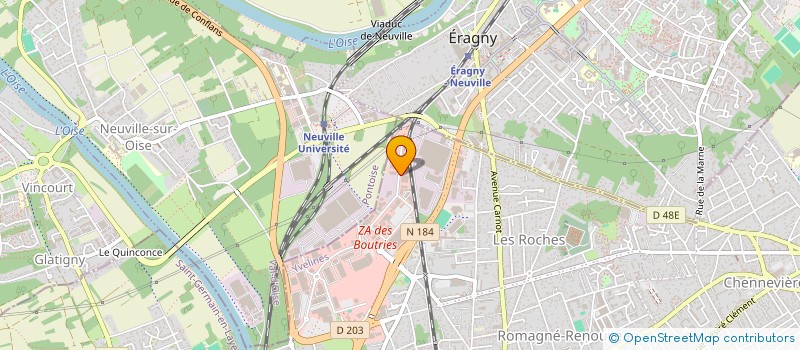 localisation de l'entreprise LE GROSSISTE ALIMENTAIRE  CONFLANS-SAINTE-HONORINE