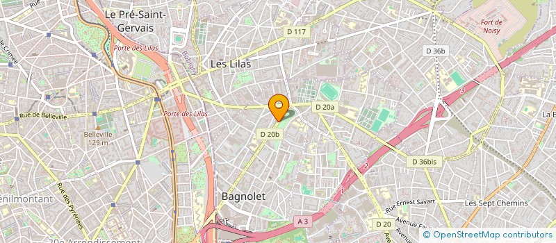 localisation de l'entreprise LE GROSSISTE DE LA PLOMBERIE à BAGNOLET