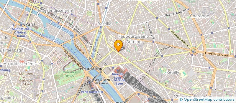 localisation de l'entreprise LE GROUPE AMICAL  PARIS