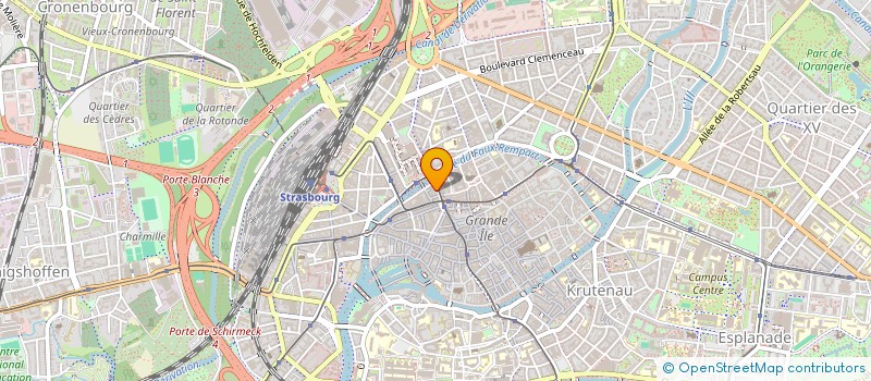 localisation de l'entreprise LE GROUPE DAHCOR  STRASBOURG