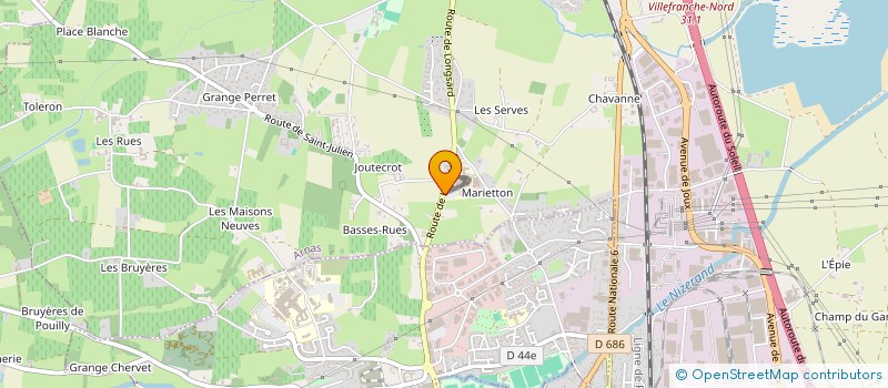 localisation de l'entreprise LE GROUPE DEP ANESTHESIE REANIMATION à ARNAS