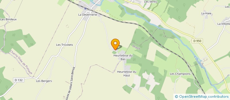 localisation de l'entreprise LE GROUPE DU VILLAGE  VILLIERS-SAINT-BENOIT