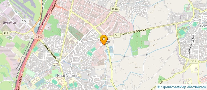 localisation de l'entreprise LE GROUPE G 16  PERPIGNAN