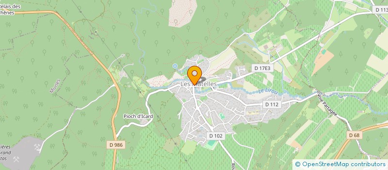 localisation de l'entreprise LE GROUPE HERVE  LES MATELLES