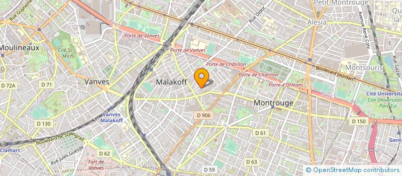 localisation de l'entreprise LE GROUPE NOVA  MALAKOFF