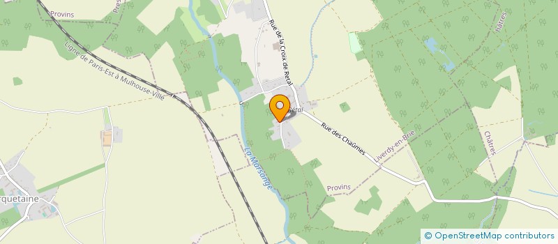 localisation de l'entreprise LE GROUPE PATRIMOINE  LIVERDY-EN-BRIE