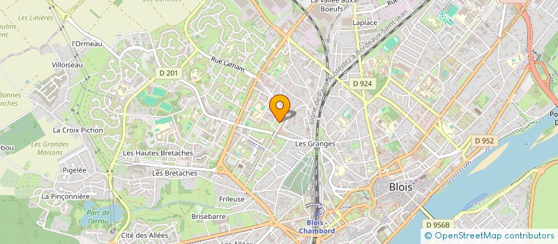 localisation de l'entreprise LE GROUPE RANYA  BLOIS