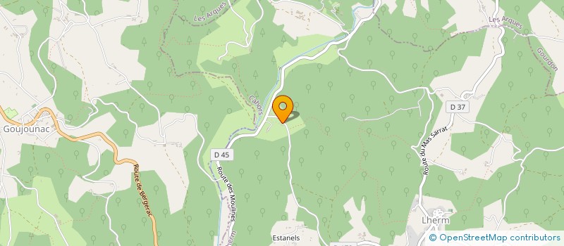 localisation de l'entreprise LE GROUPE SERVICE  LHERM