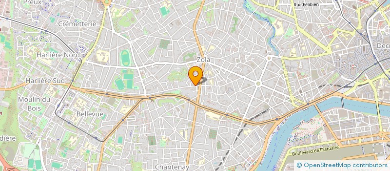 localisation de l'entreprise LE GROUPE VIBRATIONS à NANTES