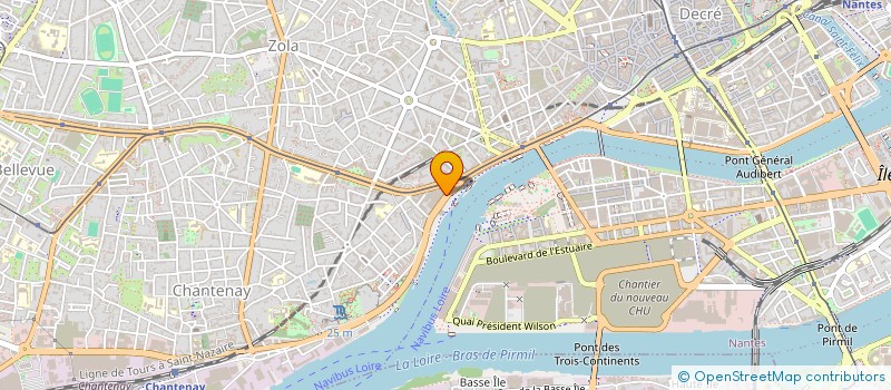 localisation de l'entreprise LE GROUPEMENT DE LA NIZANERIE (LA NIZANERIE) à NANTES