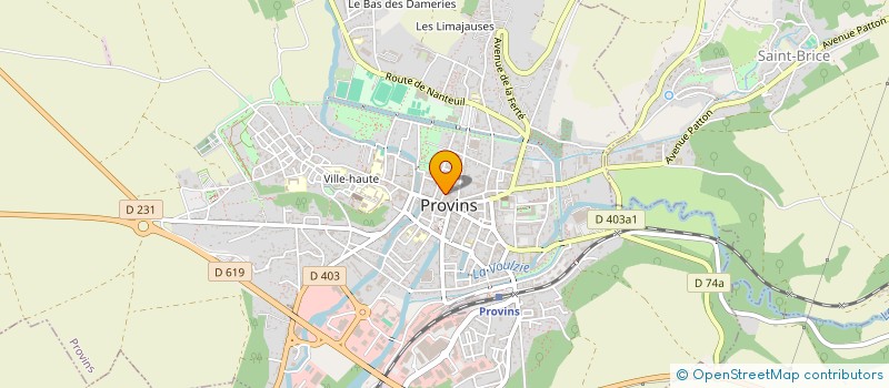 localisation de l'entreprise LE GROUPEMENT DES ENTREPRISES DU PROVINOIS  PROVINS