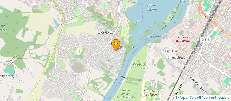 localisation de l'entreprise LE GROUPEMENT EN EDUCATION POPULAIRE ET EN PEDAGOGIE SOCIALE  BOUCHEMAINE