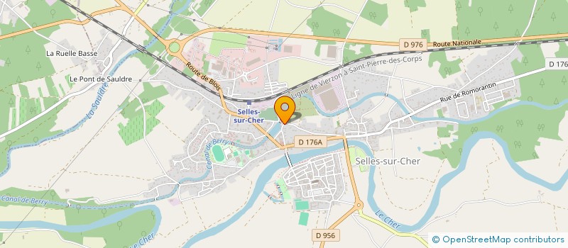 localisation de l'entreprise LE GROUPEMENT FORESTIER DE TRUFFY  SELLES-SUR-CHER