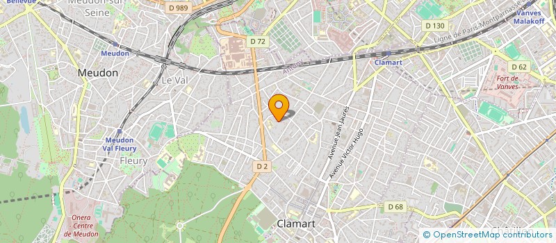 localisation de l'entreprise LE GROUPEMENT IMMOBILIER à CLAMART
