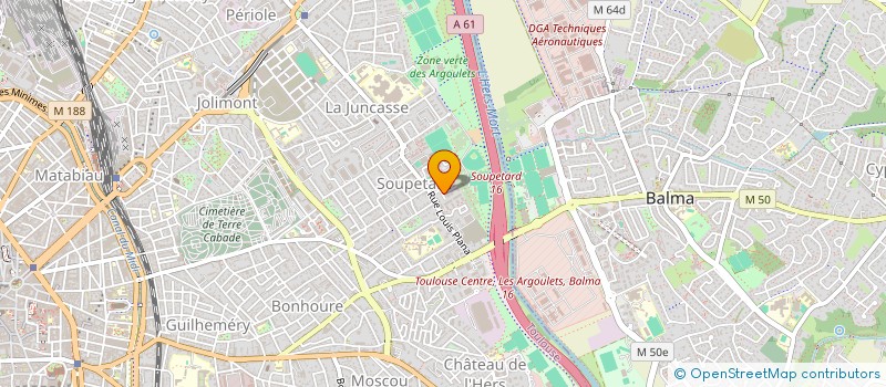 localisation de l'entreprise LE GROUPEMENT JCS à TOULOUSE
